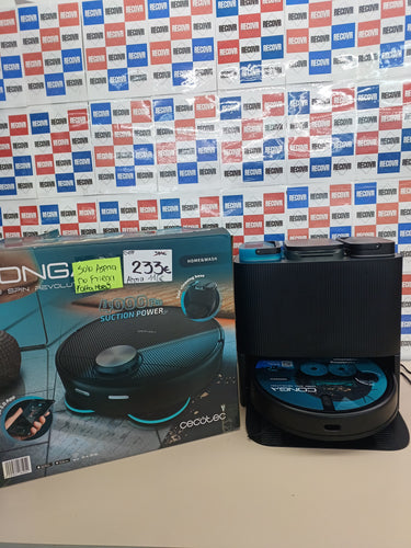 Robot aspirador 5000Pa láser autovaciado Conga Cecotec